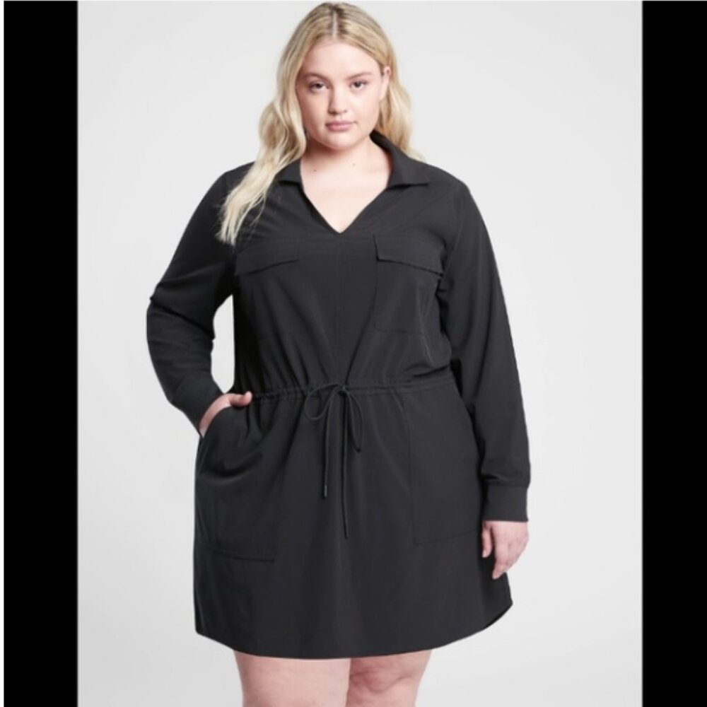 Athleta Zuma Shirt Dress - size XL